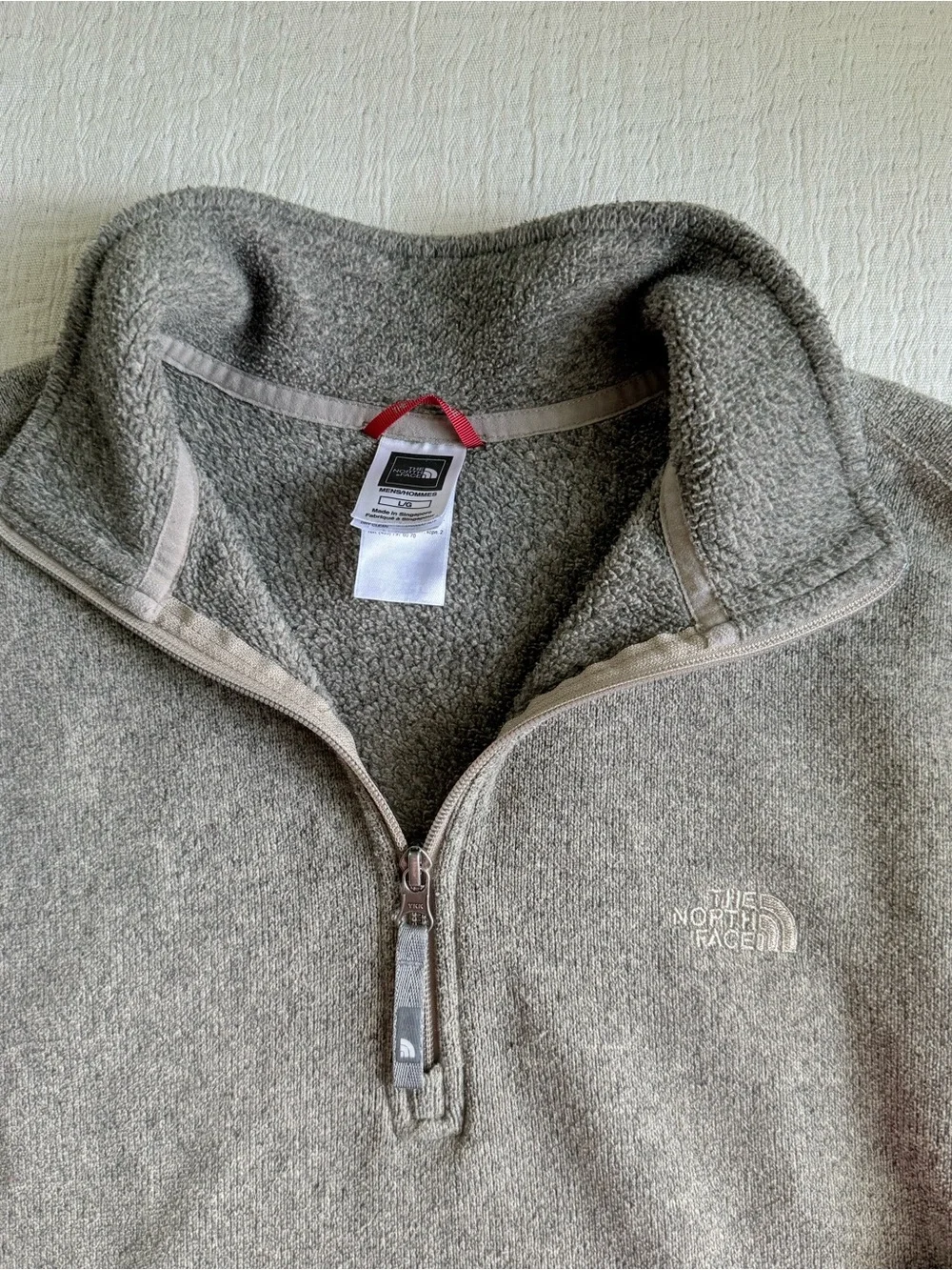 North Face quarter zip jacket
